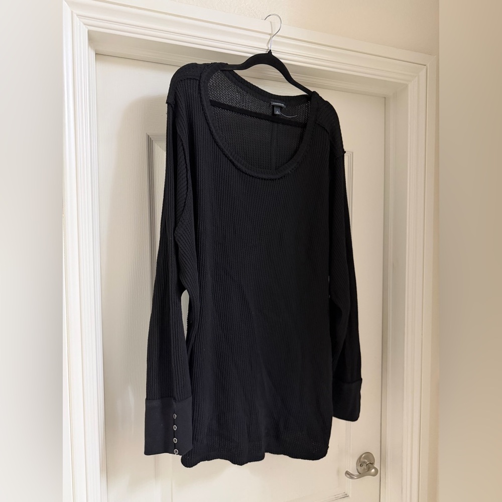 Torrid Black Knit Top
